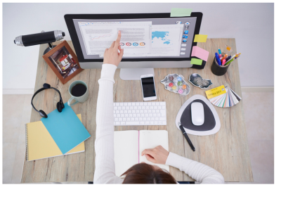 management software on desktop