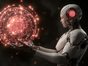Robot working