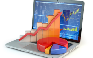 Graphs and pie chart