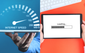 internet speed and loading