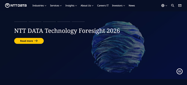 NTT Data technology screenshot