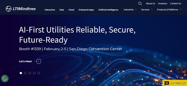 LTIMindtree website home page