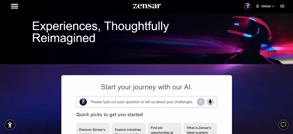 Zensar website