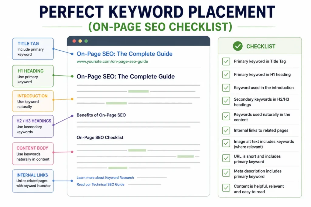 Primary Keyword Placement