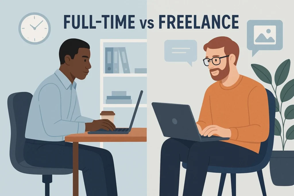 Full time vs freelance
