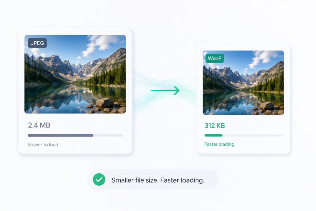 Modern Image Formats Reduced Page Weight