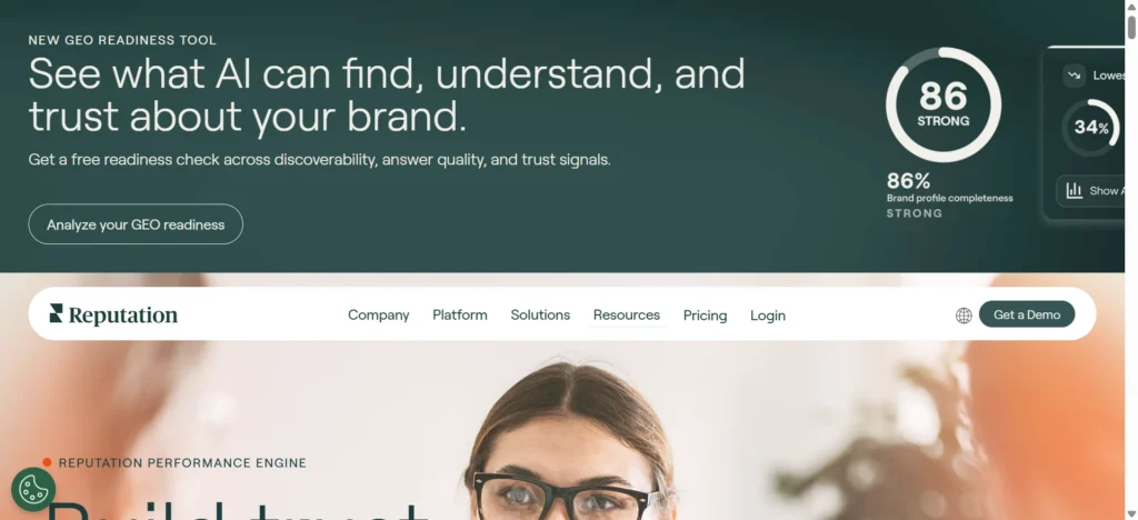 Home page of Reputation.com