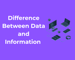 Difference Between Data and Information