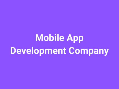 Mobile App Development Company