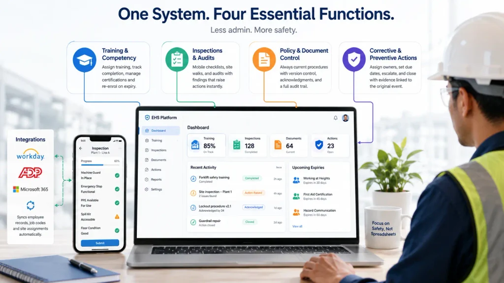 The Four Functions That Have To Sit In One System