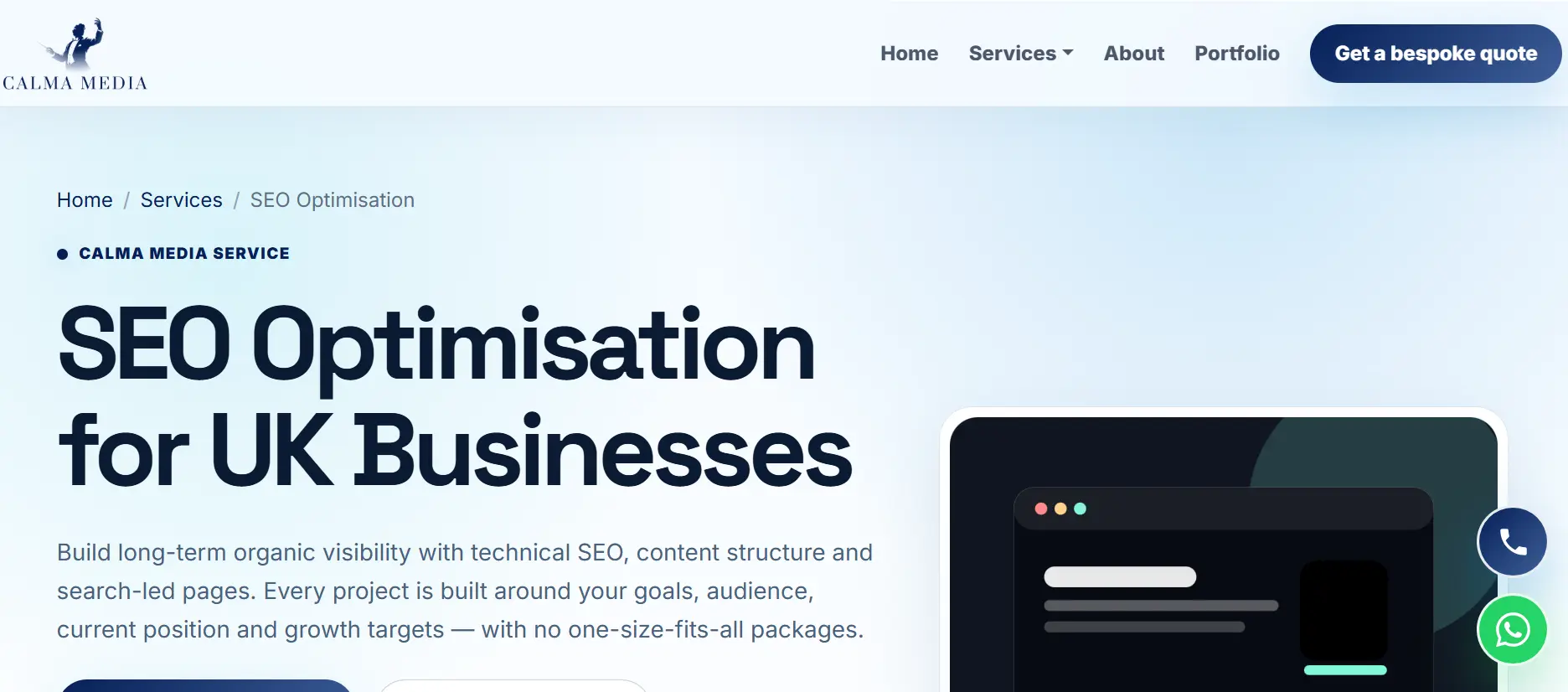 homepage of Other UK SEO Providers Worth Evaluating